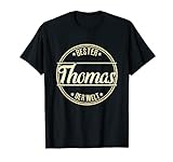 Herren Bester Thomas der Welt Thomas Geschenk T-Shirt