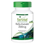 Kelp Tabletten - 300mcg natürliches Jod aus Braunalgen Extrakt 200mg - HOCHDOSIERT - 250 Tabletten - Vegan
