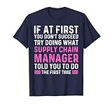 Certified Supply Chain Management Supply Chain Woche T-Shirt