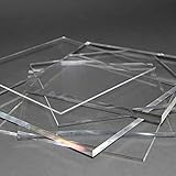 nattmann Acrylglas Zuschnitt PLEXIGLAS® Zuschnitt 10-25 mm Platte/Scheibe klar/transparent (10 mm, 300 x 200 mm)