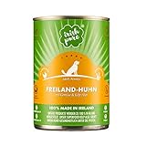 Irish Pure Premium Nassfutter für Hunde (12x390g), Vitamine, Getreidefrei, Sensitiv, mit Superfood Kelp-Alge, Nassfutter für alle Rassen (Huhn)