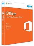 Office 2016 Home and Student - Box - 1 PC - Word Excel PowerPoint OneNote - MS Office 2016 für Windows 7 / 8 / 8.1 / 10