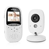 YISSVIC Babyphone 2.4GHz mit Kamera Wireless Video Baby Monitor VOX Nachtsicht Gegensprechfunktion LCD