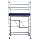 Alumexx Eco - Line Klappgerüst Module A+B - Fahrgerüst - Geeignet Für Privatgebrauch - Klappgerüst - Rollgerüst - Zimmergerüst - Klasse 2 - Aluminium - 3.8m Arbeitshö