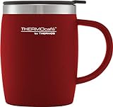 Thermo Cafe 105095 Reisebecher, rot, 450 ml