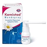 Kamistad Mundspray - beruhigendes Spray bei einem gestressten Mund- und Rachenraum - zur gezielten Pflege schwer zugänglicher Stellen - 1 x 20 ml