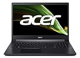 Acer Aspire 7 (A715-42G-R51X) Laptop 15.6 Zoll Windows 10 Home - FHD IPS Display, AMD Ryzen 5 5500U Mobile Prozessor, 8 GB DDR4 RAM, 512 GB M.2 PCIe SSD, NVIDIA GeForce GTX 1650 - 4 GB GDDR6
