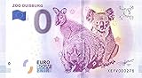 # 0 Euro Schein Deutschland 2018 · Zoo Duisburg VII · Souvenir o Null € Banknote