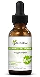 plantrition Vitamin K2 Mk7 Tropfen Vegan (100 µg pro Portion) 600 Tropfen Vitamin K2 Öl Natürliches Menaquinon MK-7 99% All-Trans K2Vital 1 Flasche (20ml)