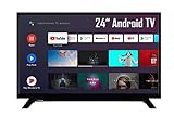 Toshiba 24WA2063DA 24 Zoll Fernseher / Android TV (HD-ready, Smart TV, Play Store & Google Assistant, Triple-Tuner, Bluetooth)