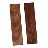 VILLCASE 1 Satz Schwarzes Walnussholz Künstliche Pflanzen Für Die Innendekoration Doppelt Tapete Teppich Holzbearbeitung Holzblock Holz Schnitzen Holzblöcke Schnitzen Hölzern Dark Brown 2