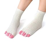 Firally Massagen Heel Full Socks Socken Toe Non YogaWH Slip Fitnessstudio Baumwollsocken