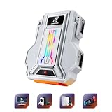 AIMZENIX Striker PRO Tastatur- und Maus-Adapter für PS4, PS3, Switch, PC, Xbox One, Xbox 360, Xbox Series S/X, kompatibel mit Kopfhörern, App-Anpassung, Weiß, AX300
