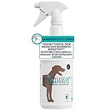 Hundepflege24 Knabberschutz Hund 1000ml - Als Fernhaltespray & Anti Knabber Spray für Hunde & Katzen - Effektiv Gegen Knabbern und Ankauen für Möbel, Kleidung, Schuhen UVM!
