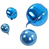 MOKT Ballongirlanden-Set, Blaue strapazierfähige Latexballons Naturlatex für Hochzeitsfeier im Urlaub