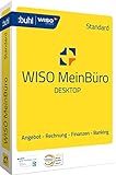 WISO MeinBüro Desktop Standard (2022) | Intuitive All-in-One Bürosoftware | Rechnungen schreiben, Buchhaltung erledigen, Auftragsabwicklung u.v.m. | Aktivierungscode per E-Mail