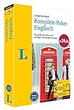 Langenscheidt Komplett-Paket Englisch: Sprachkurs zum Englisch lernen für Anfänger und Wiedereinsteiger mit 2 Büchern, 6 CDs und Vokabeltrainer-App