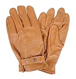 Westernwear Westernhandschuhe & Reithandschuhe Nappaleder Unisex Westernhandschuhe Reitsporthandschuhe Lederhandschuhe Cowboy Leather Gloves Outdoor Braun (XL)