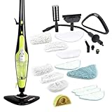 H2O HD PRO Dampfreiniger & Dampfbesen - Vernichtet 99,9% der Bakterien ohne Reinigungschemikalien (H20 HD Steam Mop & Steam Cleaner)