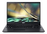 Acer Aspire 3 (A315-23-R550) Laptop | 15,6 FHD Display | AMD Ryzen 3 3250U | 8 GB RAM | 256 GB SSD | Radeon Graphics | Windows 11 S Mode | QWERTZ Tastatur | schwarz