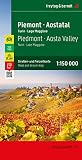 Piemont - Aostatal, Straßen- und Freizeitkarte 1:150.000, freytag & berndt: Turin - Lago Maggiore. Top Tips, Innenstadtpläne (freytag & berndt Auto + Freizeitkarten)