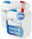 Nanoprotect Essigsäure | Inkl. Auslaufhahn | Ideal als Reiniger und Entkalker | Für Haus und Garten | Premium Qualität – Made in Germany, 10 kg