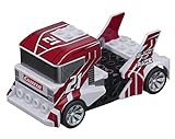 Carrera GO!!! Build 'n Race - Race Truck white I Rennbahnen und lizensierte Slotcars | bis zu 2 Spieler | Für Jungs und Mädchen ab 6 Jahren & Erwachsene