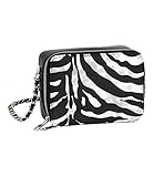 SIX Stylische Cross-Body Bag im Zebraprint, Tierkostüm, Karneval, Fasching, Verkleidung (726-864)