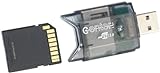 c-enter SD Kartenleser: USB-2.0-Cardreader & USB-Stick, für SD(HC/XC)-Karten (SD Card Reader)