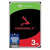 Seagate IronWolf 3 TB interne Festplatte, NAS HDD, 3.5 Zoll, 5400 U/Min, CMR, 64 MB Cache, SATA 6 GB/s, silber, inkl. 3 Jahre Rescue Service, FFP Modellnr.: ST3000VNZ06