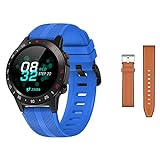 YWS M5 Smartwatch Smartwatch GPS Lady Herren Compass Barometer Bluetooth Call Outdoor Training Fitness Tracker Herzfrequenz Armband Für Android Ios,D