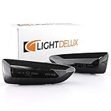 LED Blinker Seitenblinker Blinkleuchte Dynamisch Laufblinker mit E-Prüfzeichen Black Vision V-171904LG