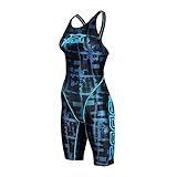 ZAOSU Damen & Mädchen Wettkampf-Schwimmanzug Z-Urban | Competition Sport Badeanzug, Größe:46