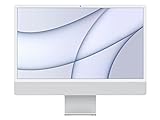 Apple iMac 24', M1 8-Core CPU, 8-Core GPU, 16 GB RAM, 1 TB SSD, TouchID, Silber