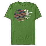 Star Wars Herren Rebel Flyby T-Shirt, Kelly Green, Mittel
