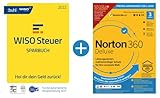 WISO Steuer-Sparbuch 2022 (für Steuerjahr 2021) + Norton 360 2022 Deluxe (3 Geräte) | PC Aktivierungscode per Email