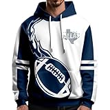 Sweatpullover Herren Mit Kapuze Hoodie Herren Oversize Spleißen Farbblock Sweatshirt Mit Kordelzug Pullover Herbst Winter Pullis Druckte Thermohemd Harajuku Sweater Bequeme Kap