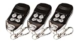 3 X SEIP SKR433 / SKR433-1 / SKR433-3 / SKRJ433 kompatibel handsenderen, ersatz fernbedienungen 433.92Mhz Rolling Code. 3 Stücke für den b