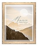 BIRAPA Bilderrahmen Monaco 18x24 cm in Sonoma Eiche - Farbe und Größe wählbar