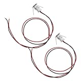 Housoutil 2er Set Mini LED Spotlights Indoor LED Strahler Für Bilder Pflanzen Und Schmuckvitrinen 1W DC12V 3000K 30° Abstrahlwinkel Ideal Für Akzentbeleuchtung I