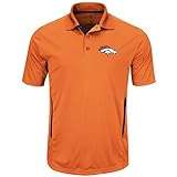 Denver Broncos Majestic NFL 'Field Classic 2' Men's Short Sleeve Polo Shirt