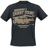 Breaking Bad Heisenberg Desert Tours Männer T-Shirt schwarz M 100% Baumwolle Fan-Merch, TV-Serien