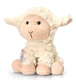 Lashuma Plüschtier Lamm Woolly, Weißes Schaf, Kuscheltier Pippins 14 cm