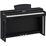 Yamaha CLP-725B - Digitale Piano, Zwart - Mat Zwart