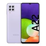 Samsung Galaxy A22 Smartphone ohne Vertrag 6.4 Zoll 128 GB Android Handy Mobile Violet