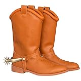Cowboy Sheriff Woody Deluxe Kostüm Stiefel für Erwachsene - Braun - 6/7 US