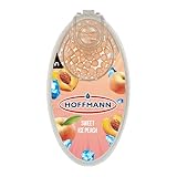 Hoffmann - Premium Aroma Kapseln Sweet Ice Peach | DIY Click Filter Kugeln | 100 Kugeln