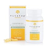 Vitatop® COENZYM Q10, Premium-Nahrungsergänzungsmittel, 3-Monats-Vorrat, 90 Kapseln