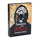 DZC Seasons of The Witch: Samhain Oracle, Tarot-Brettspiel, Indoor-Brettspiel, Geeignet Für Party- Und Feiertags-Brettspielkarten (Taschen, Tischdecken)
