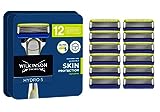 Wilkinson Sword Hydro 5 Skin Protection Sensitive (briefkastenfähig), 12 Rasierklingen